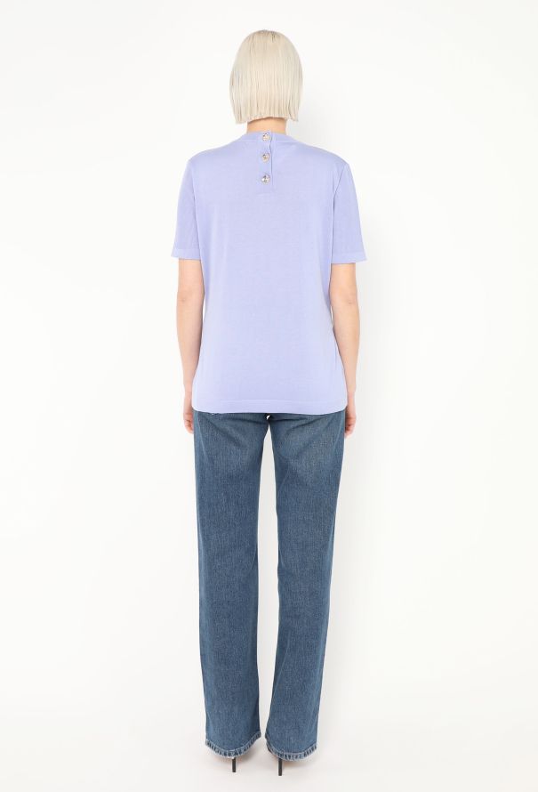 Chanel '90s Ribbed Trim 'CC' Top - 3
