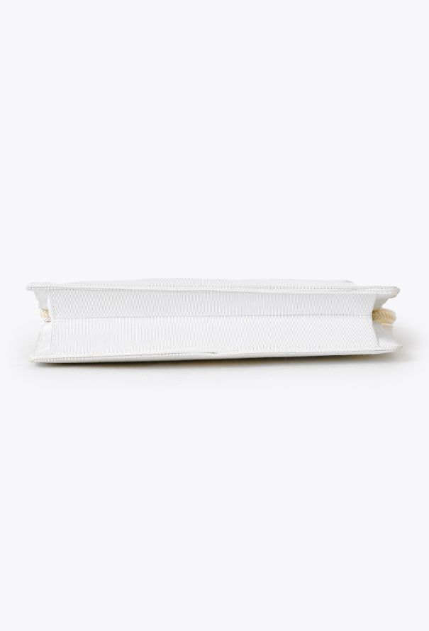 Saint Laurent '80 White Canvas Bag - 7