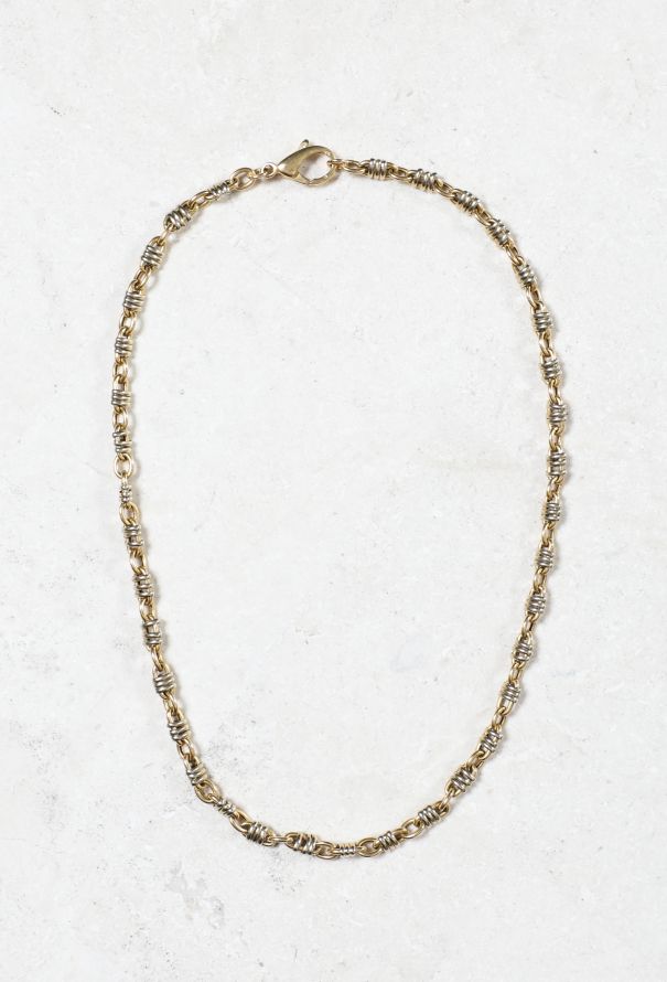 Vintage Fine Jewelry Vintage 1980s 18k Yellow Gold Necklace - 1