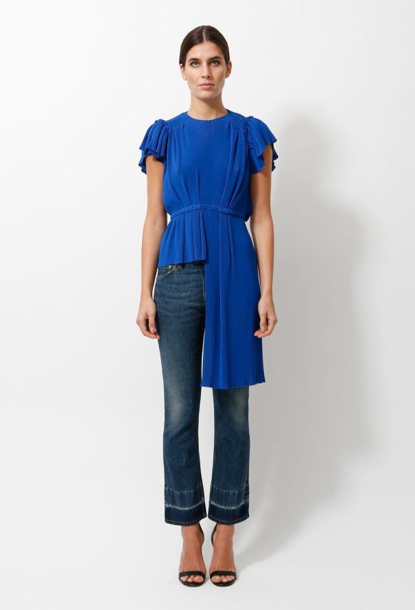 Balenciaga 2016 Pleated Blouse - 1