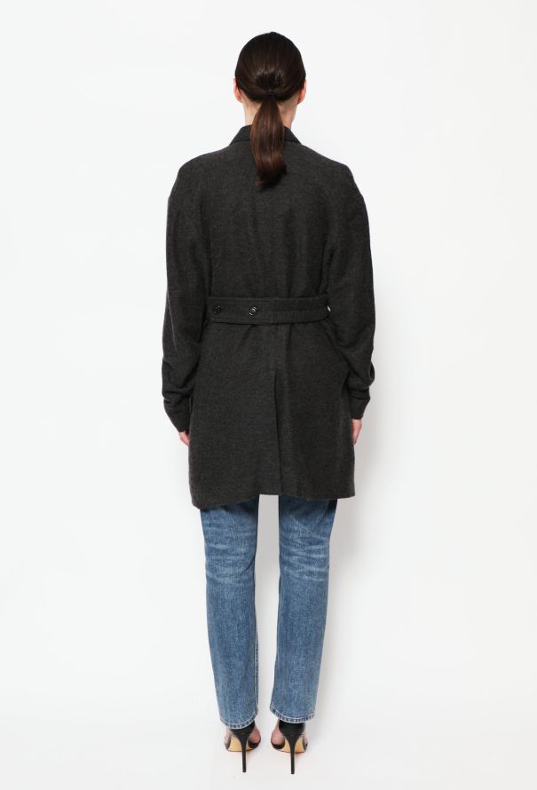 Céline Cashmere Double-Breasted Jacket - 5