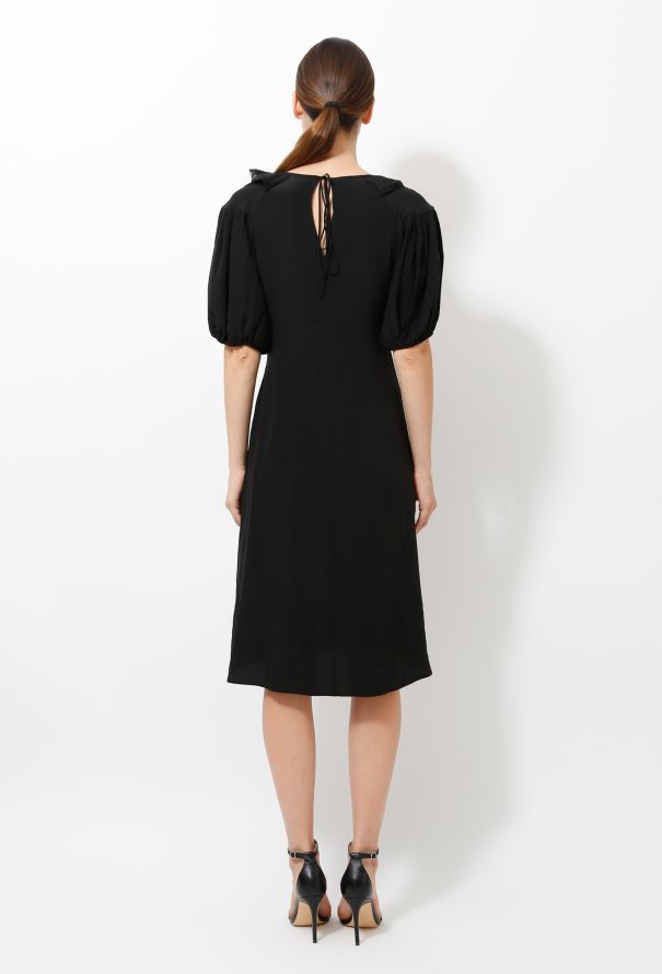 Prada Ruffled Flared Dress - 5