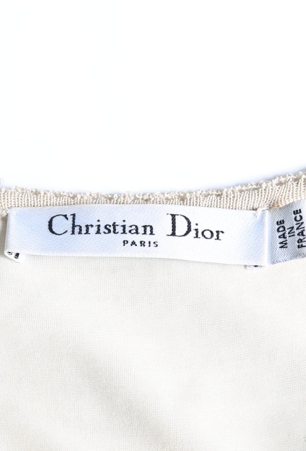 Dior F/W 2011 Ostrich Feather Trim Dress - 5