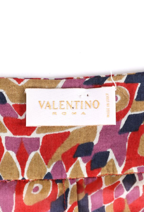 Valentino Printed Cotton Kaftan Dress - 5