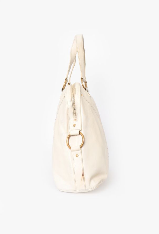 Saint Laurent White Muse Shoulder Bag - 4