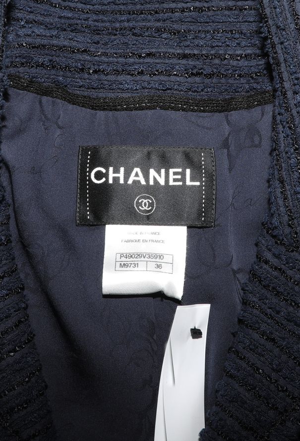 Chanel 2014 Bouclé Notched Jacket - 6