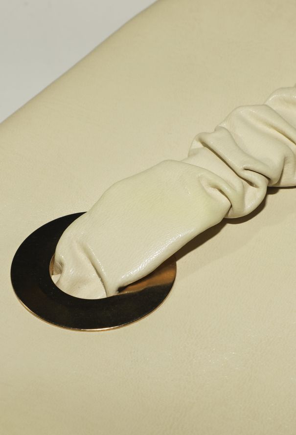Céline S/S 2018 Cream Eyelet Bag - 15