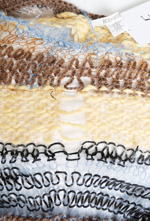 Rodarte Iconic F/W 2008 Mohair Crochet Cardigan - 6