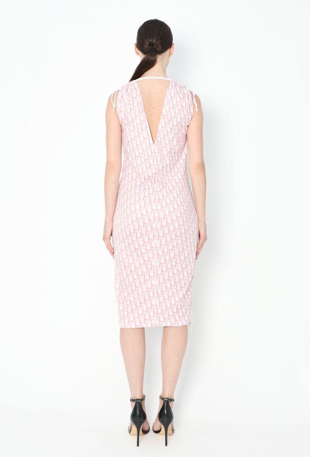 Dior 2004 Embellished Diorissimo Dress - 5