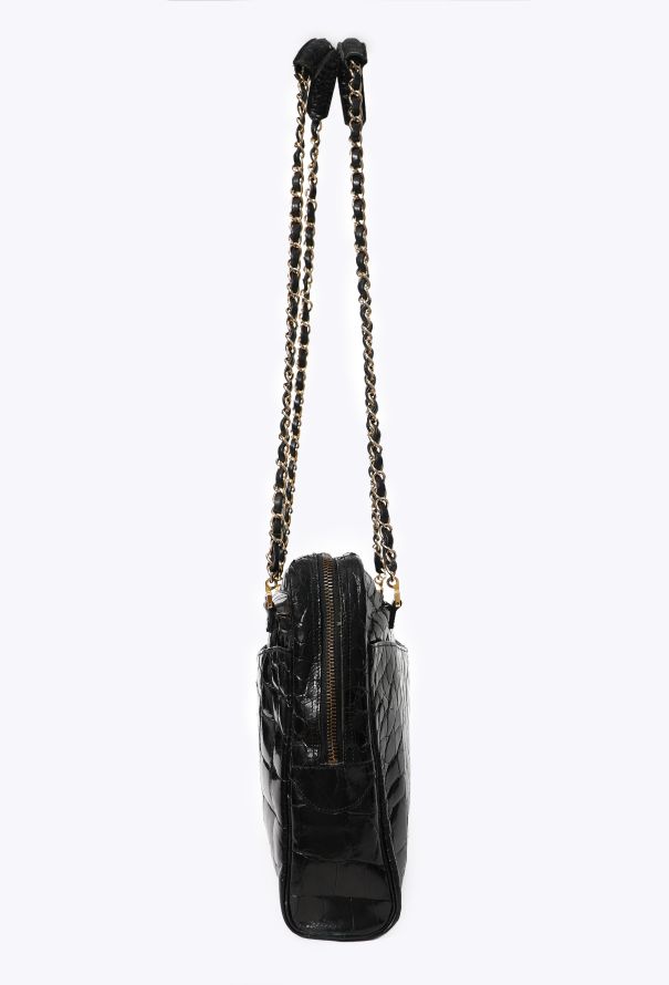 Chanel Alligator Maxi Camera Bag, 1990s - 4