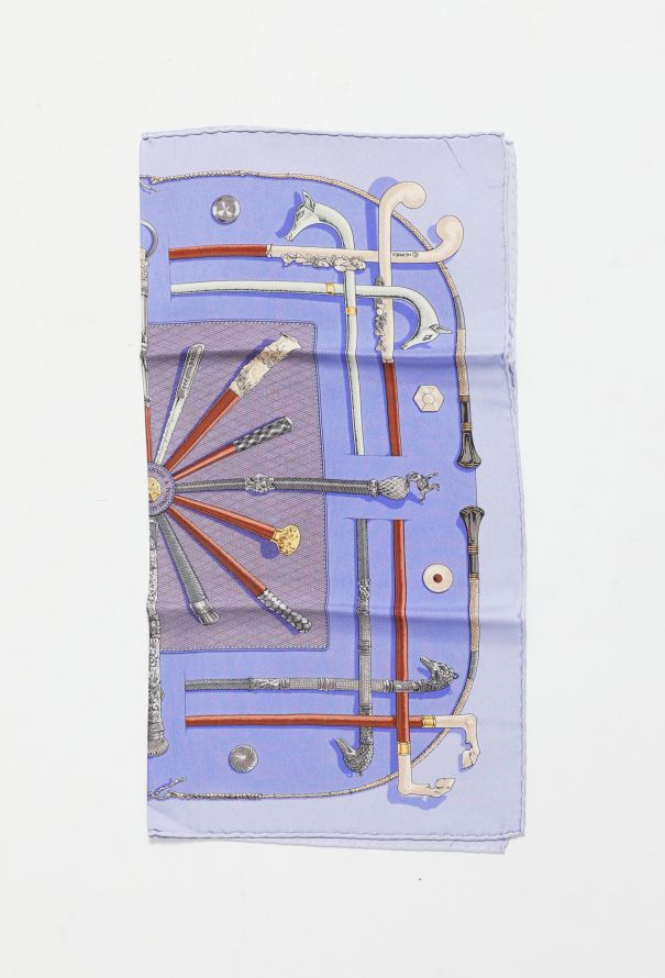 Hermès Cannes & Pommeaux' 42cm Silk Carré - 3