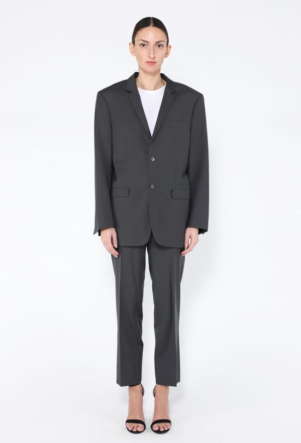 Jil Sander 2003 Wool Tailor-Made Suit - 2