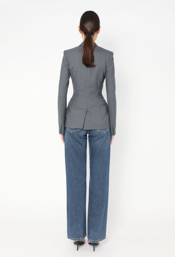 Balenciaga Le Dix Notched Hourglass Blazer - 4