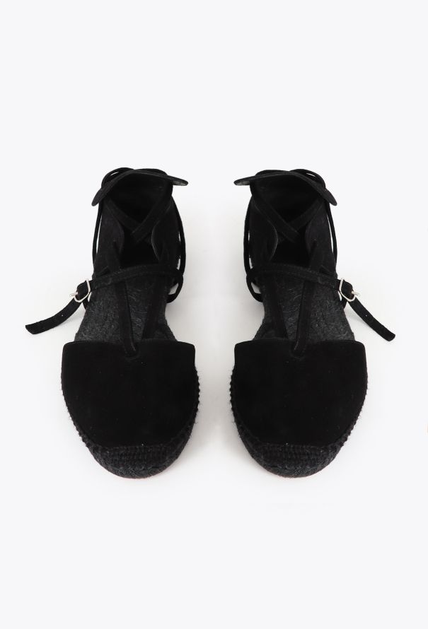 Hermès Resort 2017 Suede D'Orsay Espadrilles - 3