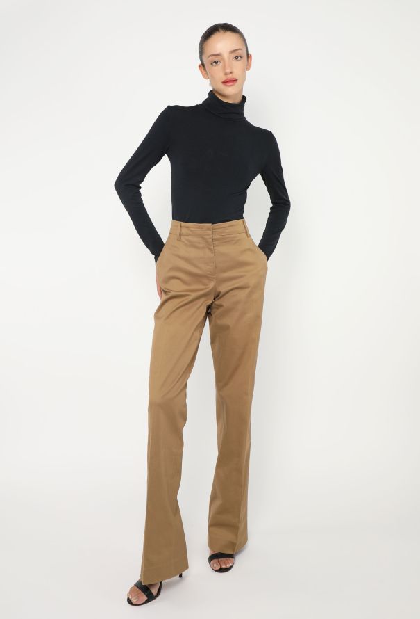 Prada Classic Gabardine Bootcut Trousers - 2
