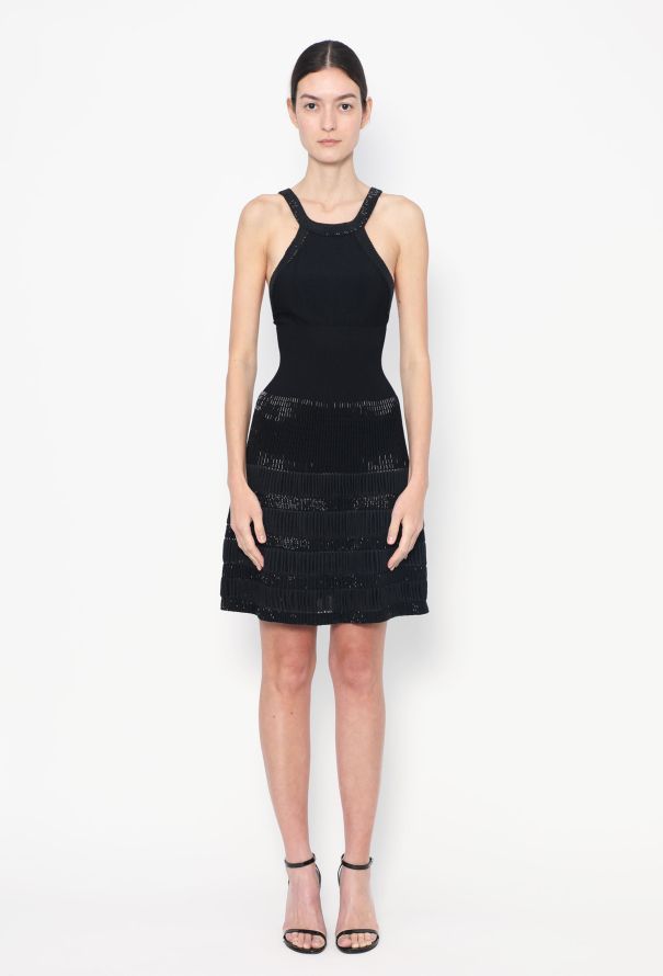 Alaïa S/S 2010 Beaded Skater Dress - 3