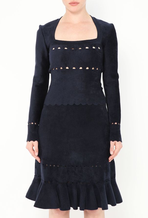 Alaïa Laser-Cut Chenille Ensemble - 3