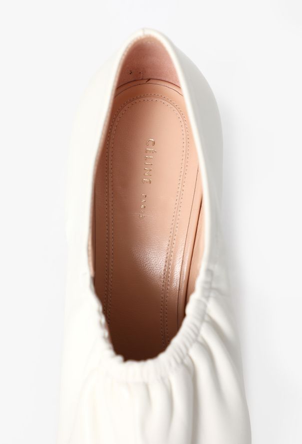 Céline Ruched Ballet Pumps, Resort 2017 - 7
