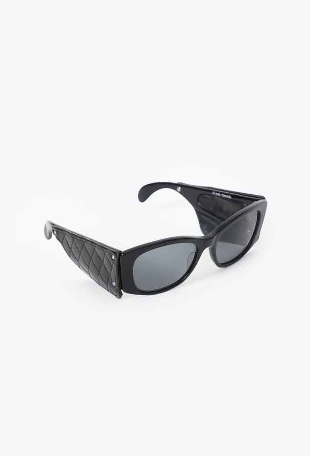 Chanel COLLECTOR 1988 Leather Sunglasses - 4