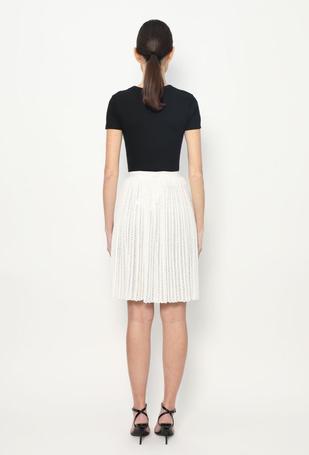 Alaïa Ribbed Flared Skirt - 4