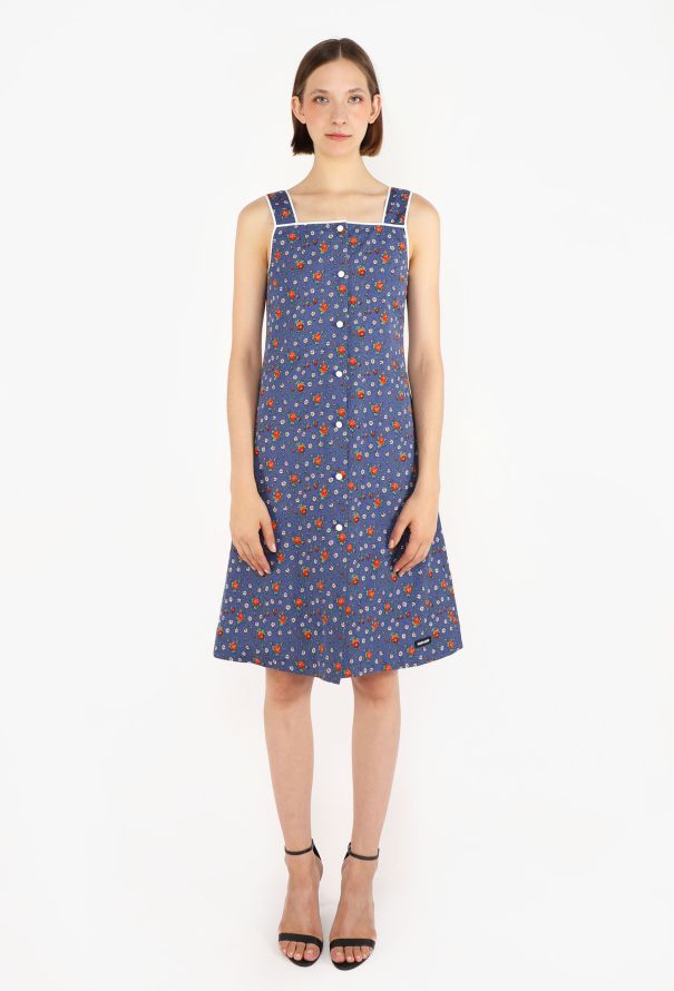Miu Miu Floral Print A-Line Dress, S/S 2026 - 1