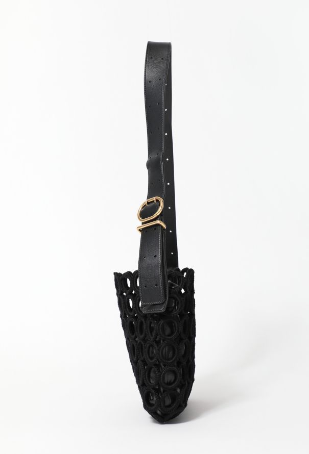 Jil Sander 2022 Crochet Shoulder Bag - 5