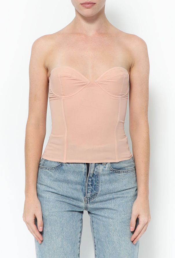Chiffon Bustier Top - 1
