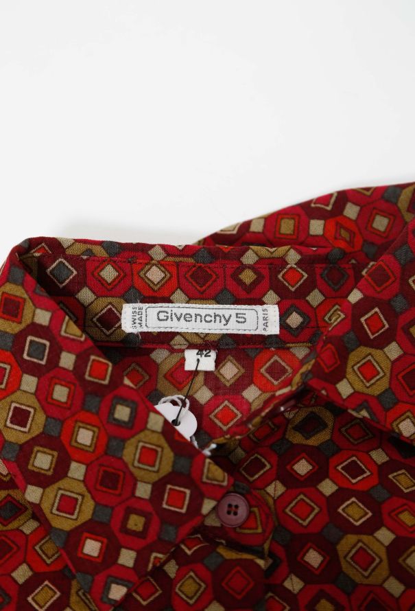 Givenchy Vintage Diamond Print Blouse - 5