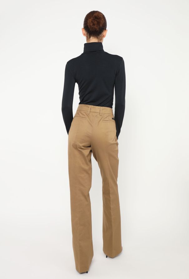 Prada Classic Gabardine Bootcut Trousers - 4