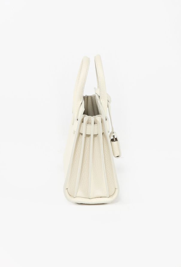 Saint Laurent Leather Nano Sac de Jour - 5