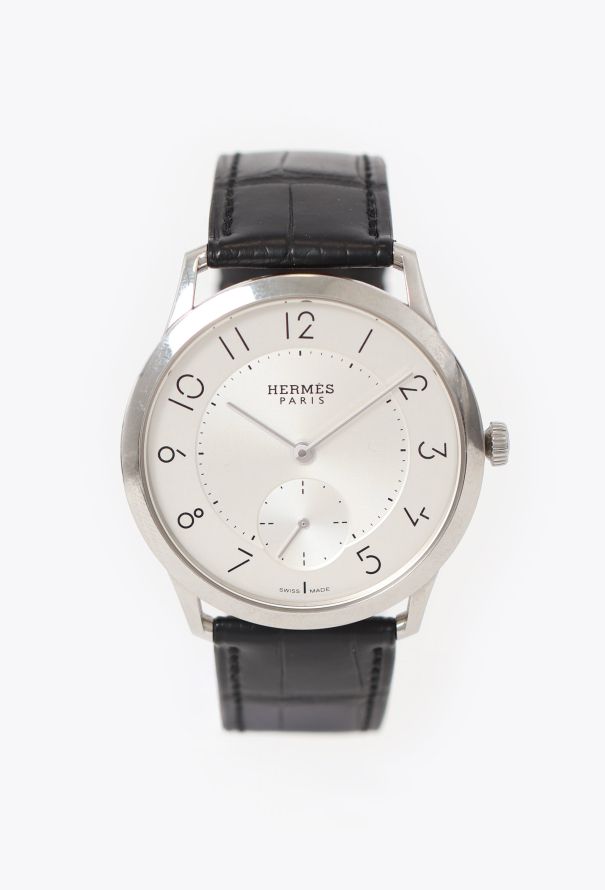 Hermès Steel Slim d'Hermès Watch - 1