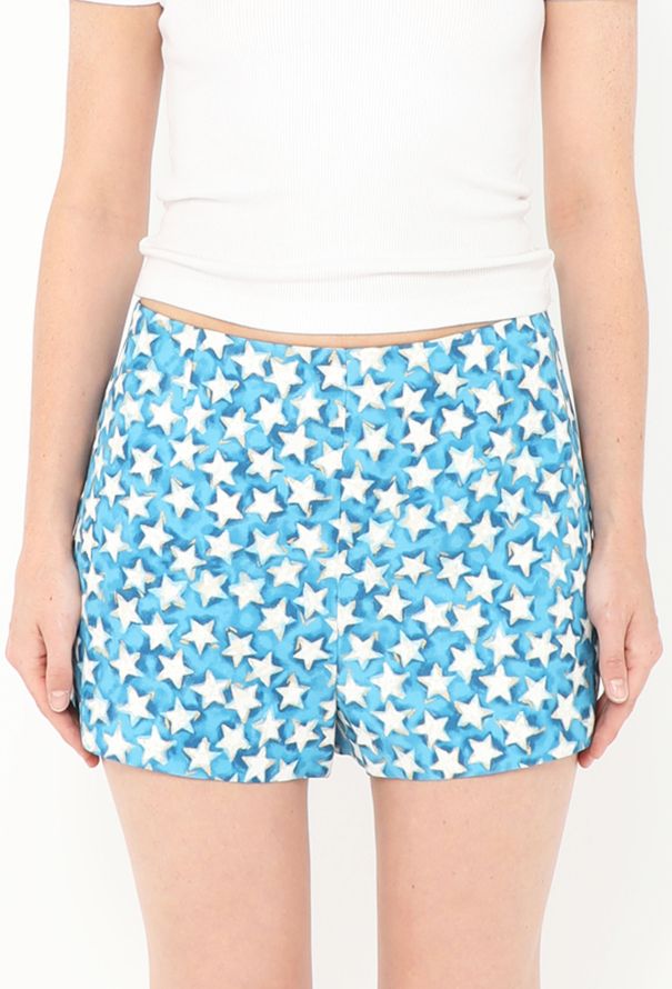 Valentino 2016 Crêpe Star Print Shorts - 2