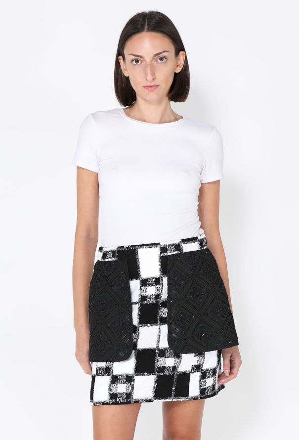 Chanel Demi-Couture Tweed & Sequin Skirt, S/S 2024 - 1