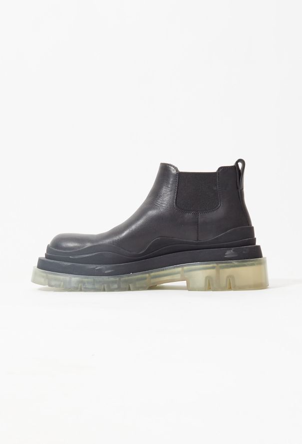 Bottega Veneta Pre-Fall 2020 BV Tire "Chelsea" Boots - 4