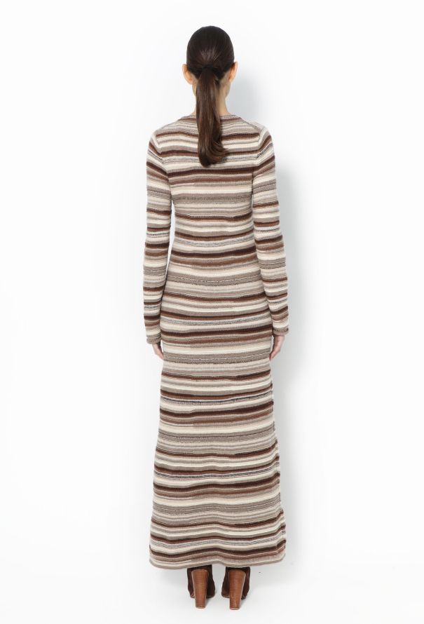 Chloé F/W 2021 Cashmere Knit Maxi Dress - 5