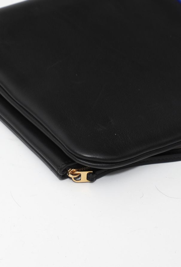 Céline Bicolor Fold Over Clutch - 7