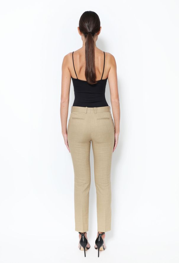 Céline Resort 2014 Tapered Linen Trousers - 4