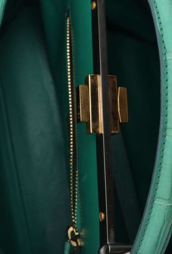 Fendi Alligator Large Peekaboo Bag - 13