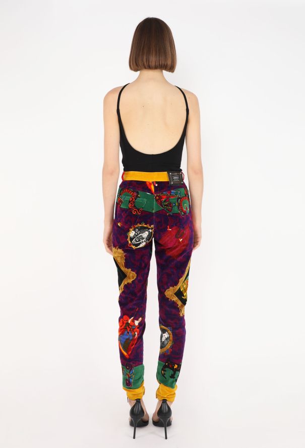 Gianni Versace Regalia Velvet Pants, 1991 - 6