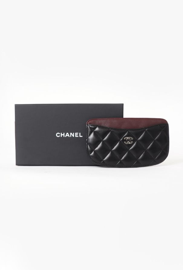 Chanel Black Classic Quilted Cardholder - 2
