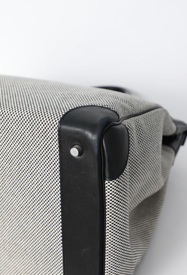 Hermès Evergrain & Toile Criss Haut à Courroies 40 - 11