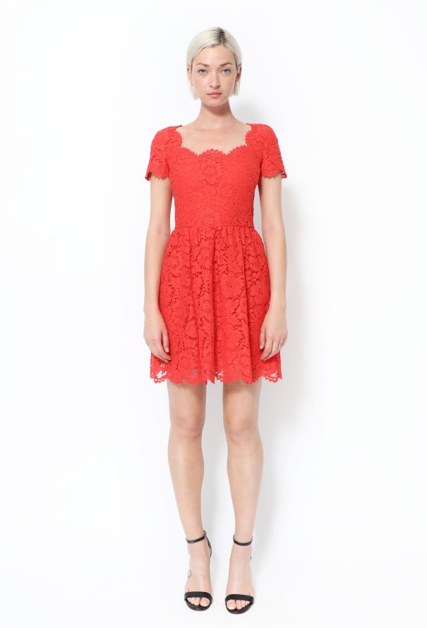 Valentino Resort 2014 Guipure Lace Dress - 3