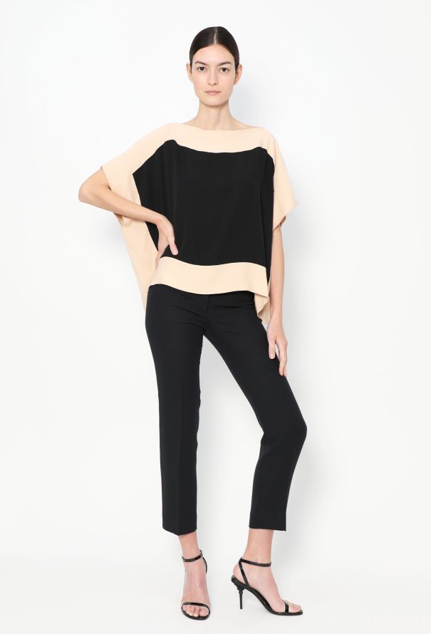 Dior Bicolor Silk Tunic Ensemble - 1