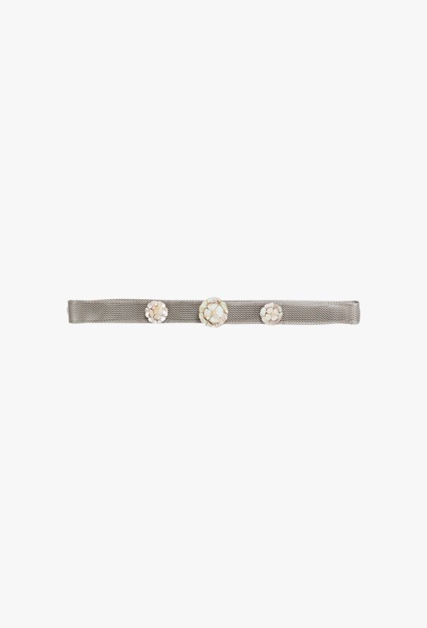 Chanel 1998 Camélia Mesh Belt - 3