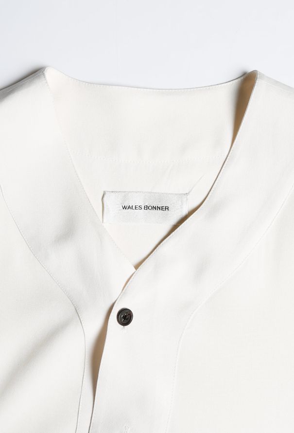 Wales Bonner F/W 2019 Silk Tunic - 6
