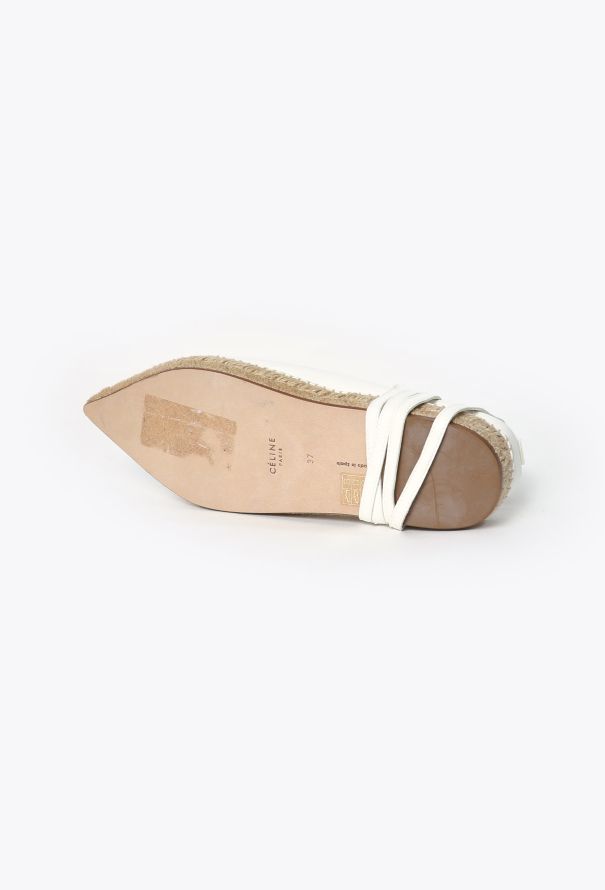 Céline 2016 Lace-Up Babouche Espadrilles - 5