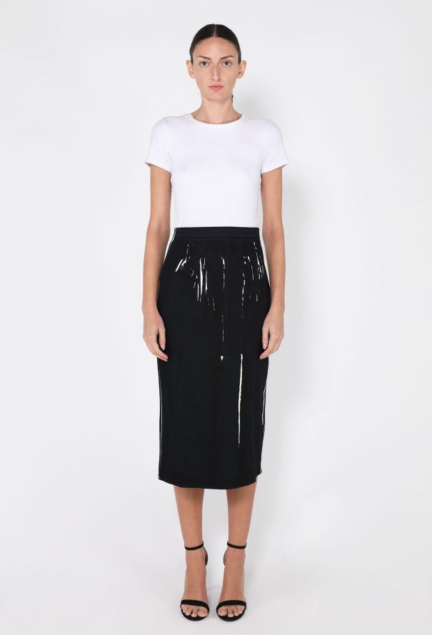 Prada Brushstroke Tailored Skirt, S/S 2018 - 1
