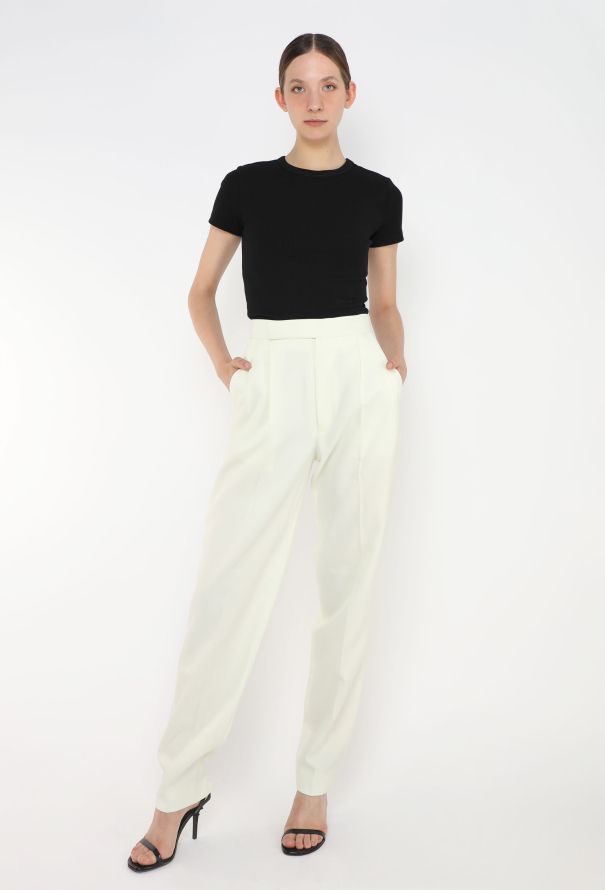 Céline 2012 Tapered Twill Trousers - 1