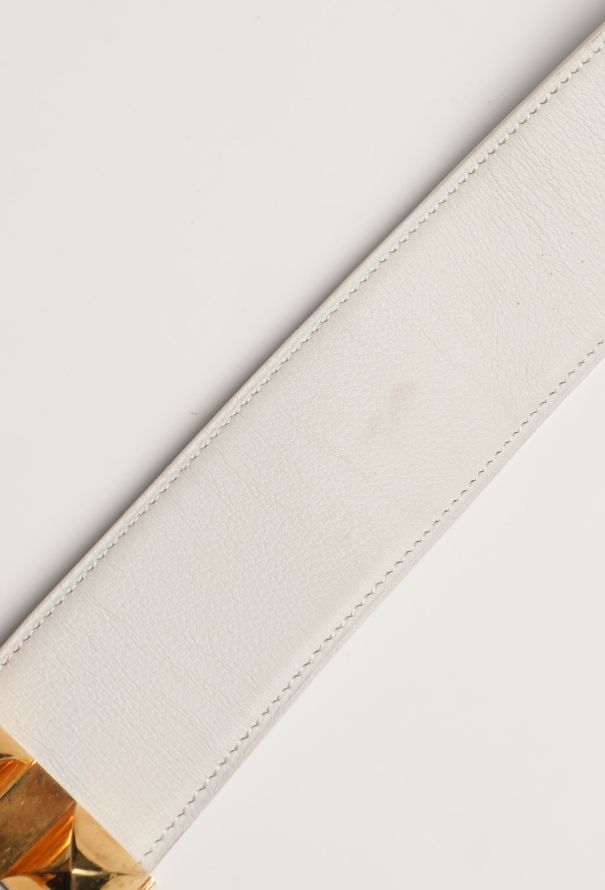 Hermès 1987 'Collier de Chien' Gulliver Leather Belt - 13