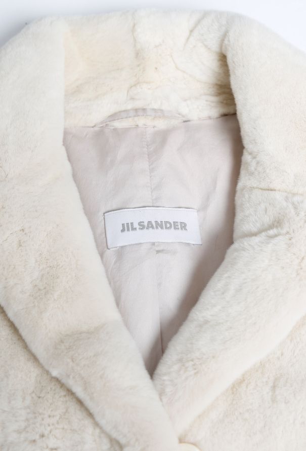 Jil Sander Rabbit Fur Coat - 5